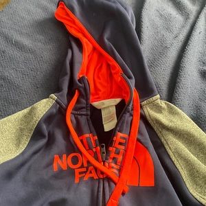 North Face women’s zip up sweater